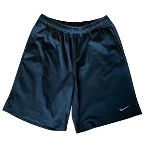 Nike Men's Athletic Shorts Black Gray Men's Medium Basketball, Running, Training